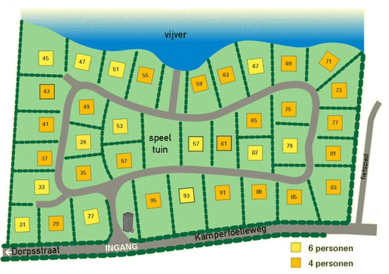 Villapark Kamperfoelie 27 데쿠크 외부 사진